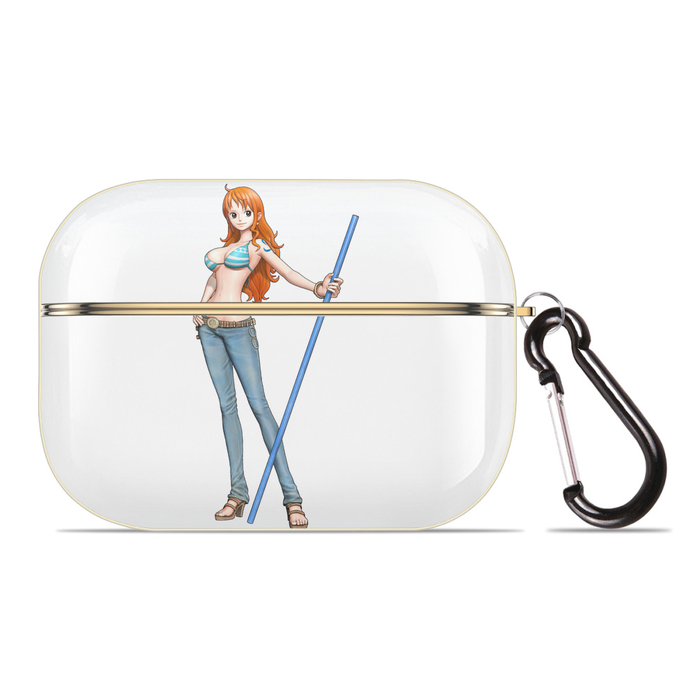 ワンピース ナミ ONE PIECE Nami 【AirPods Pro用】ハードシェル保護ケース｜耐衝撃・防指紋・カラビナ付き商品仕様