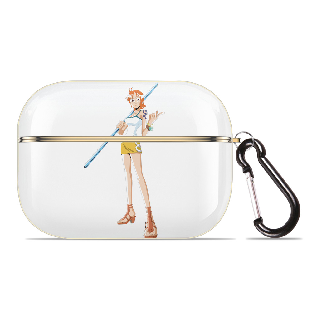 ワンピース ナミ ONE PIECE Nami 【AirPods Pro用】ハードシェル保護ケース｜耐衝撃・防指紋・カラビナ付き商品仕様