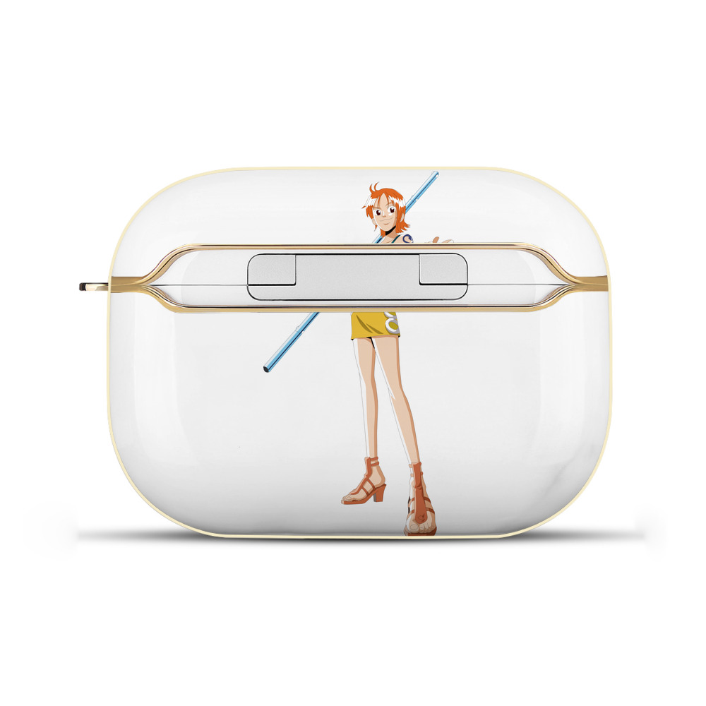 ワンピース ナミ ONE PIECE Nami 【AirPods Pro用】ハードシェル保護ケース｜耐衝撃・防指紋・カラビナ付き商品仕様