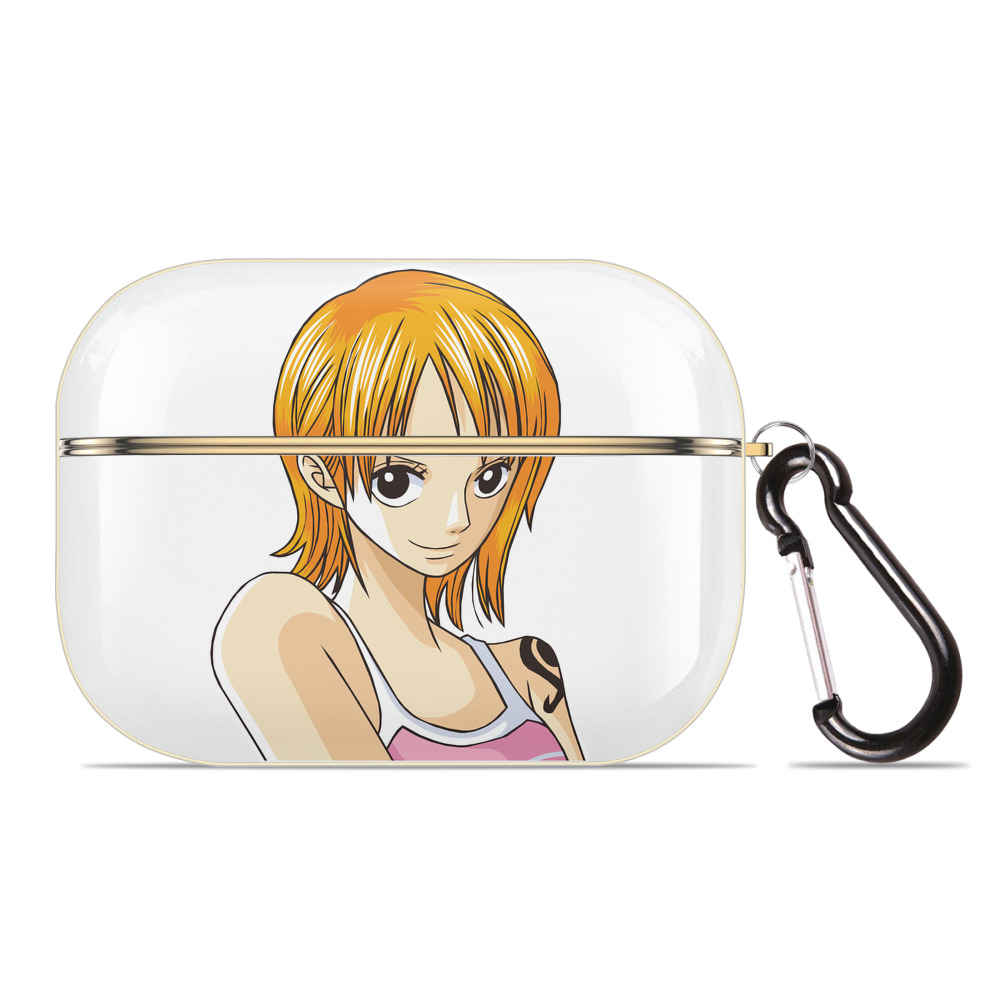 ワンピース ナミ ONE PIECE Nami 【AirPods Pro用】ハードシェル保護ケース｜耐衝撃・防指紋・カラビナ付き商品仕様