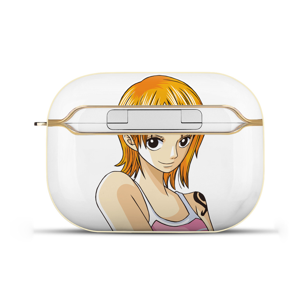 ワンピース ナミ ONE PIECE Nami 【AirPods Pro用】ハードシェル保護ケース｜耐衝撃・防指紋・カラビナ付き商品仕様