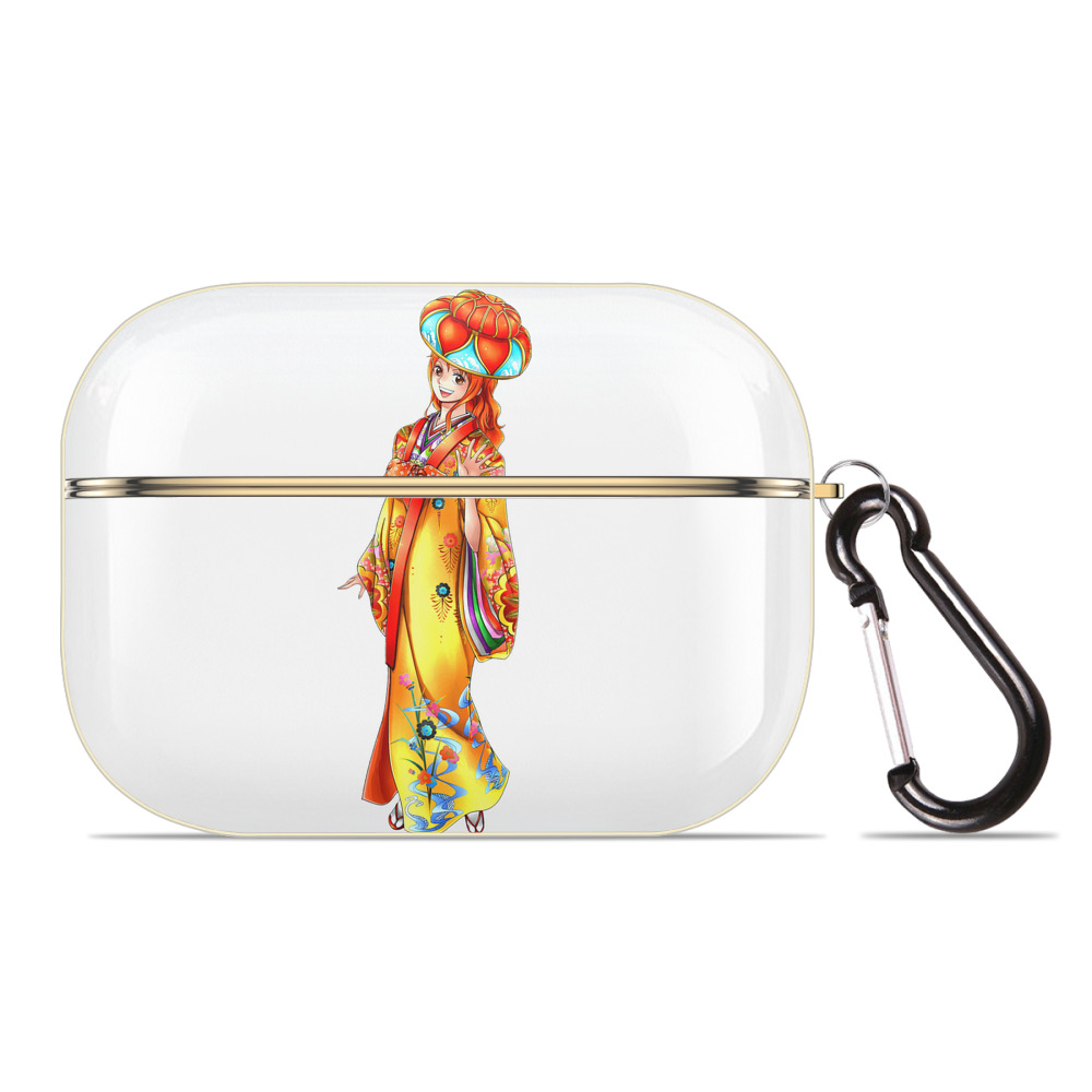 ワンピース ナミ ONE PIECE Nami 【AirPods Pro用】ハードシェル保護ケース｜耐衝撃・防指紋・カラビナ付き商品仕様