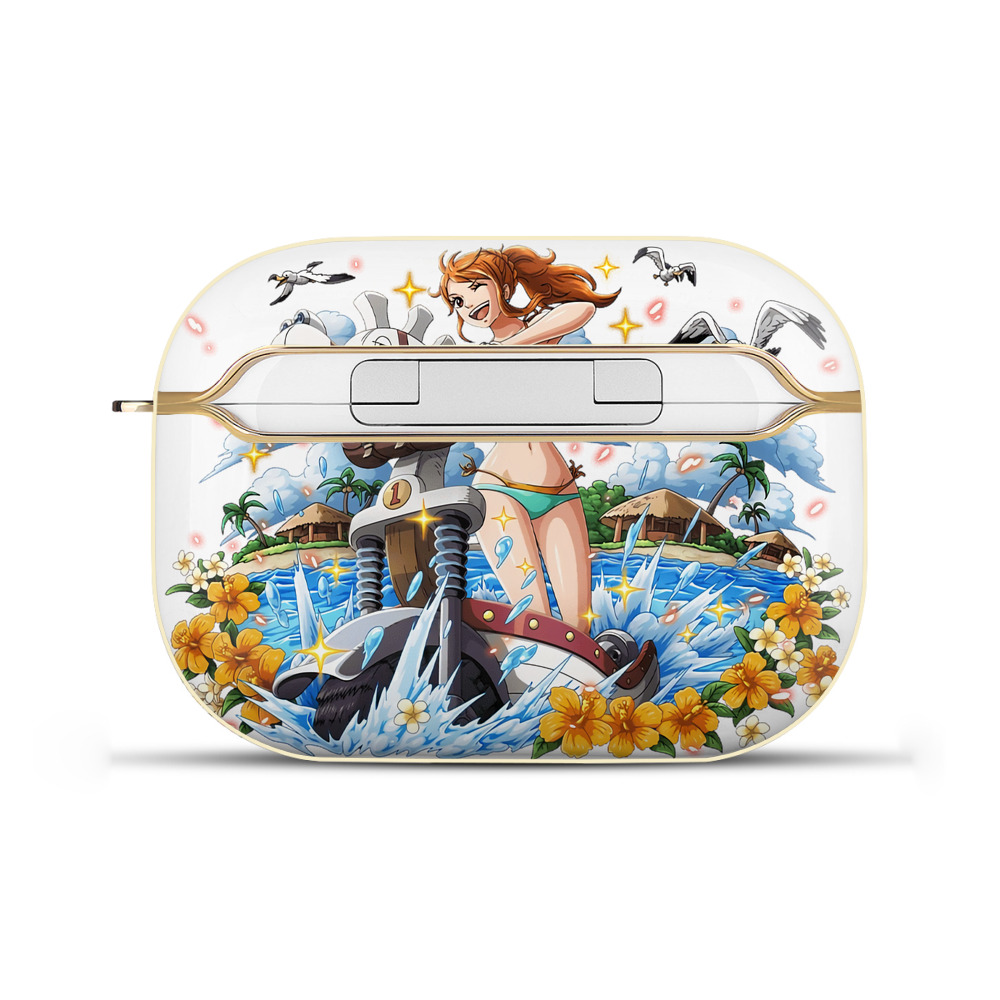 ワンピース ナミ ONE PIECE Nami 【AirPods Pro用】ハードシェル保護ケース｜耐衝撃・防指紋・カラビナ付き商品仕様