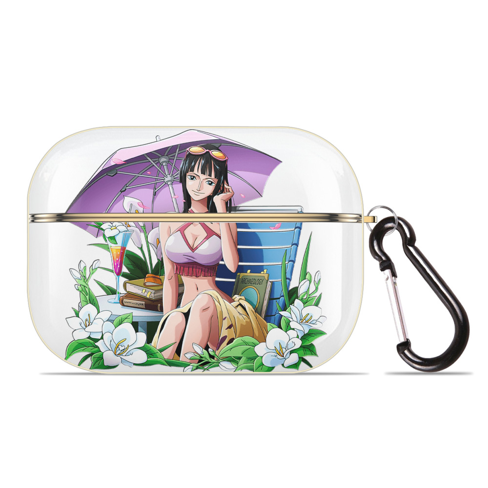 ワンピース ニコ・ロビン ONE PIECE Nico Robin 【AirPods Pro用】ハードシェル保護ケース｜耐衝撃・防指紋・カラビナ付き商品仕様