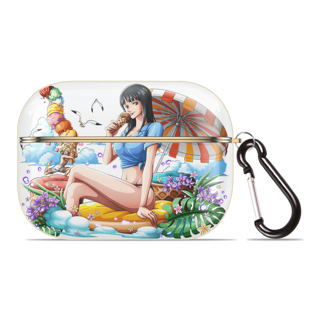 ワンピース ニコ・ロビン ONE PIECE Nico Robin 【AirPods Pro用】ハードシェル保護ケース｜耐衝撃・防指紋・カラビナ付き商品仕様