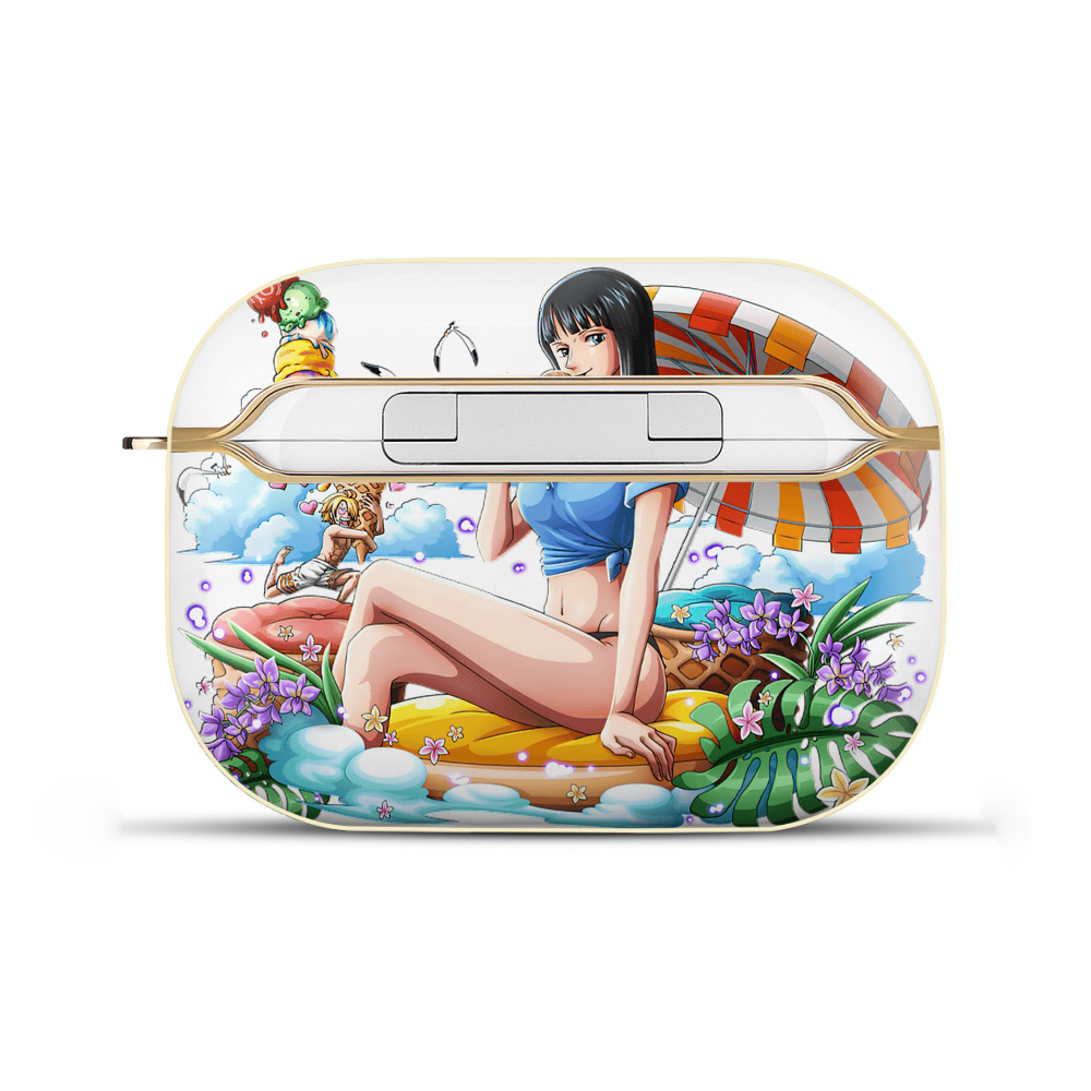 ワンピース ニコ・ロビン ONE PIECE Nico Robin 【AirPods Pro用】ハードシェル保護ケース｜耐衝撃・防指紋・カラビナ付き商品仕様