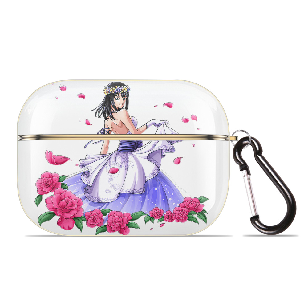 ワンピース ニコ・ロビン ONE PIECE Nico Robin 【AirPods Pro用】ハードシェル保護ケース｜耐衝撃・防指紋・カラビナ付き商品仕様