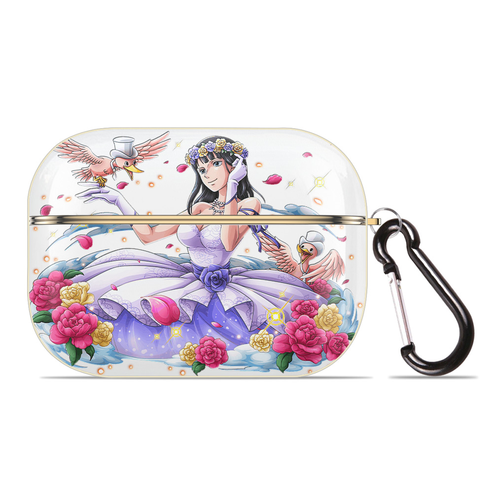 ワンピース ニコ・ロビン ONE PIECE Nico Robin 【AirPods Pro用】ハードシェル保護ケース｜耐衝撃・防指紋・カラビナ付き商品仕様