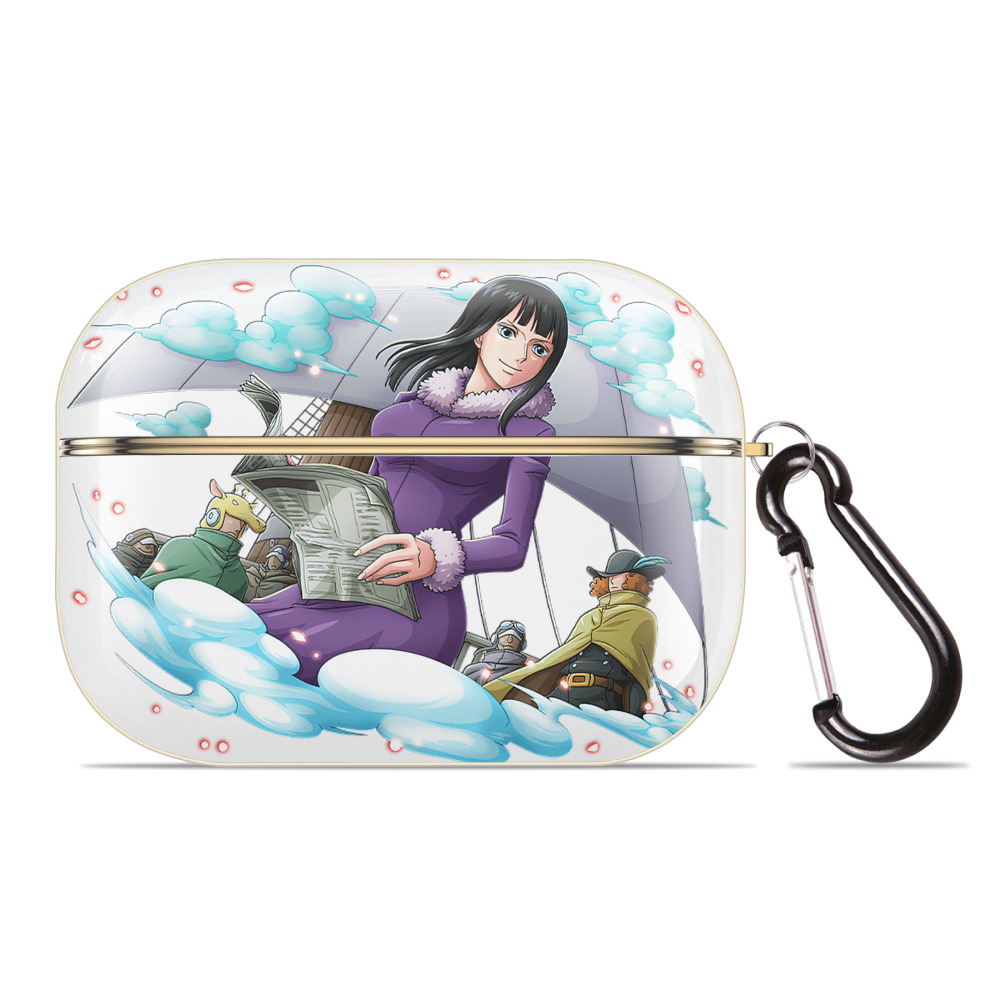 ワンピース ニコ・ロビン ONE PIECE Nico Robin 【AirPods Pro用】ハードシェル保護ケース｜耐衝撃・防指紋・カラビナ付き商品仕様