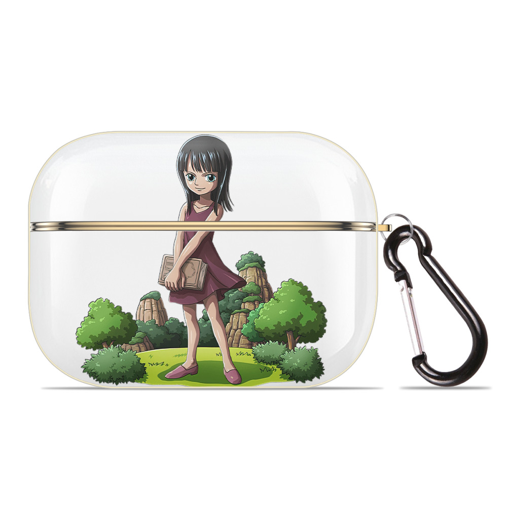 ワンピース ニコ・ロビン ONE PIECE Nico Robin 【AirPods Pro用】ハードシェル保護ケース｜耐衝撃・防指紋・カラビナ付き商品仕様