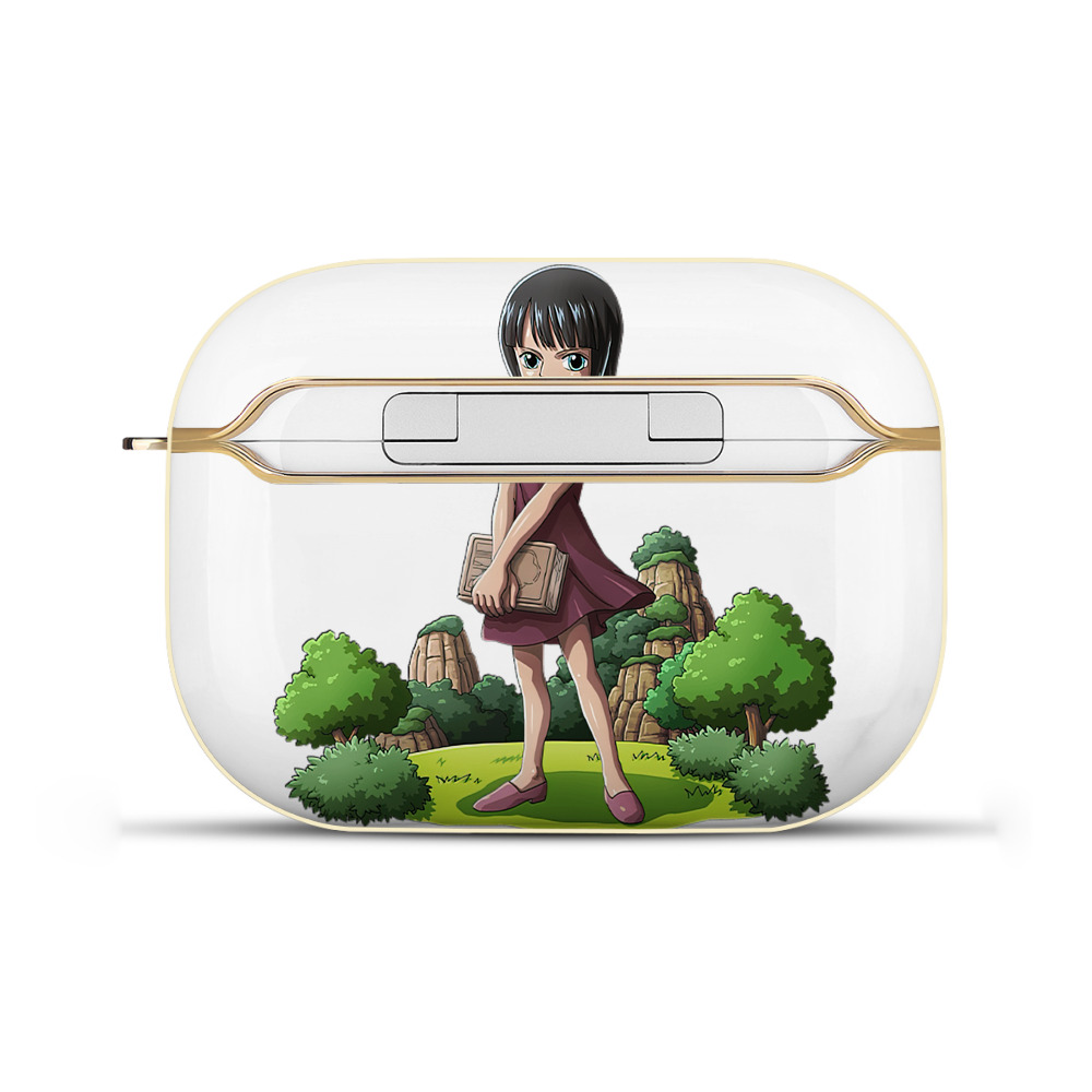 ワンピース ニコ・ロビン ONE PIECE Nico Robin 【AirPods Pro用】ハードシェル保護ケース｜耐衝撃・防指紋・カラビナ付き商品仕様