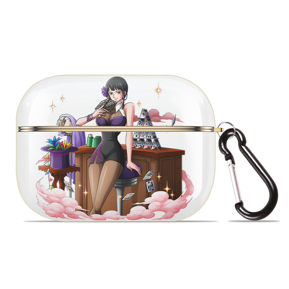 ワンピース ニコ・ロビン ONE PIECE Nico Robin 【AirPods Pro用】ハードシェル保護ケース｜耐衝撃・防指紋・カラビナ付き商品仕様