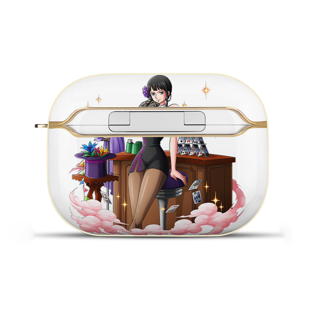 ワンピース ニコ・ロビン ONE PIECE Nico Robin 【AirPods Pro用】ハードシェル保護ケース｜耐衝撃・防指紋・カラビナ付き商品仕様