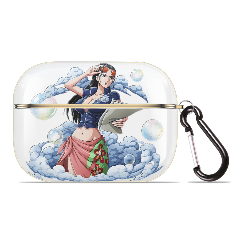 ワンピース ニコ・ロビン ONE PIECE Nico Robin 【AirPods Pro用】ハードシェル保護ケース｜耐衝撃・防指紋・カラビナ付き商品仕様