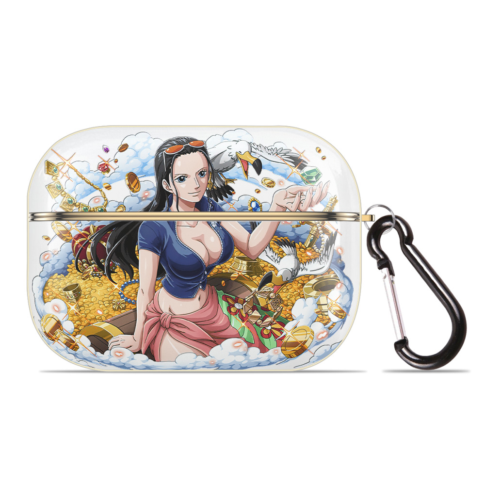 ワンピース ニコ・ロビン ONE PIECE Nico Robin 【AirPods Pro用】ハードシェル保護ケース｜耐衝撃・防指紋・カラビナ付き商品仕様
