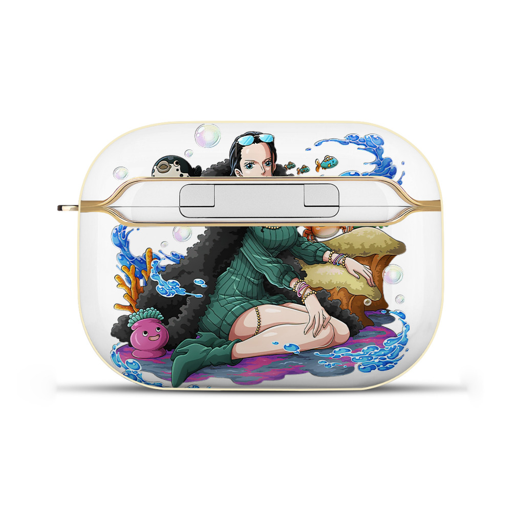 ワンピース ニコ・ロビン ONE PIECE Nico Robin 【AirPods Pro用】ハードシェル保護ケース｜耐衝撃・防指紋・カラビナ付き商品仕様