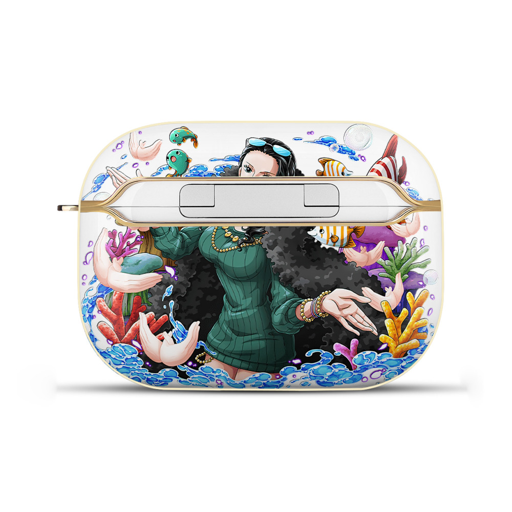 ワンピース ニコ・ロビン ONE PIECE Nico Robin 【AirPods Pro用】ハードシェル保護ケース｜耐衝撃・防指紋・カラビナ付き商品仕様