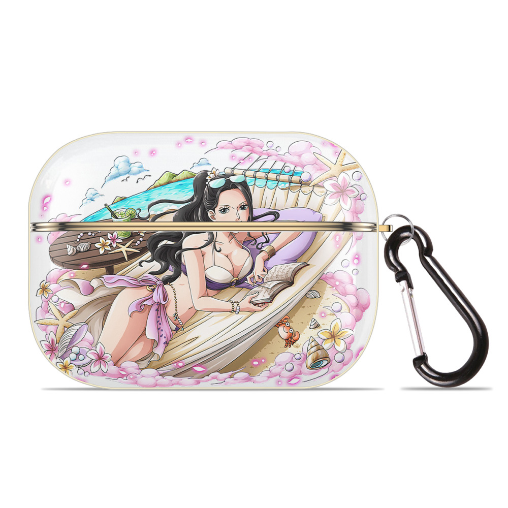 ワンピース ニコ・ロビン ONE PIECE Nico Robin 【AirPods Pro用】ハードシェル保護ケース｜耐衝撃・防指紋・カラビナ付き商品仕様