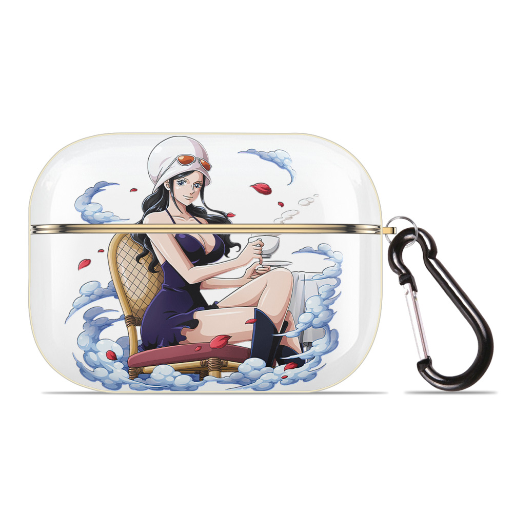 ワンピース ニコ・ロビン ONE PIECE Nico Robin 【AirPods Pro用】ハードシェル保護ケース｜耐衝撃・防指紋・カラビナ付き商品仕様
