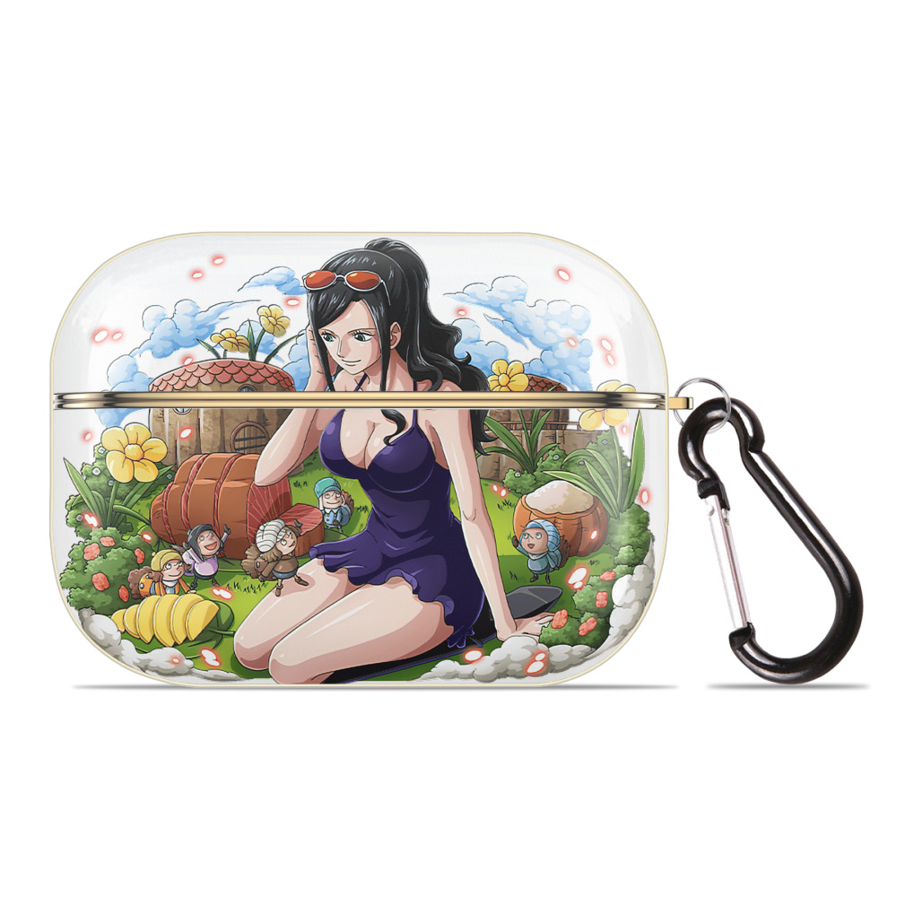 ワンピース ニコ・ロビン ONE PIECE Nico Robin 【AirPods Pro用】ハードシェル保護ケース｜耐衝撃・防指紋・カラビナ付き商品仕様