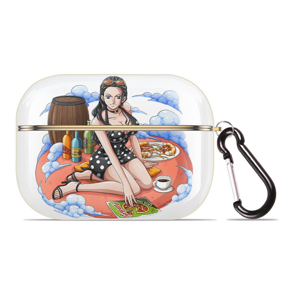 ワンピース ニコ・ロビン ONE PIECE Nico Robin 【AirPods Pro用】ハードシェル保護ケース｜耐衝撃・防指紋・カラビナ付き商品仕様