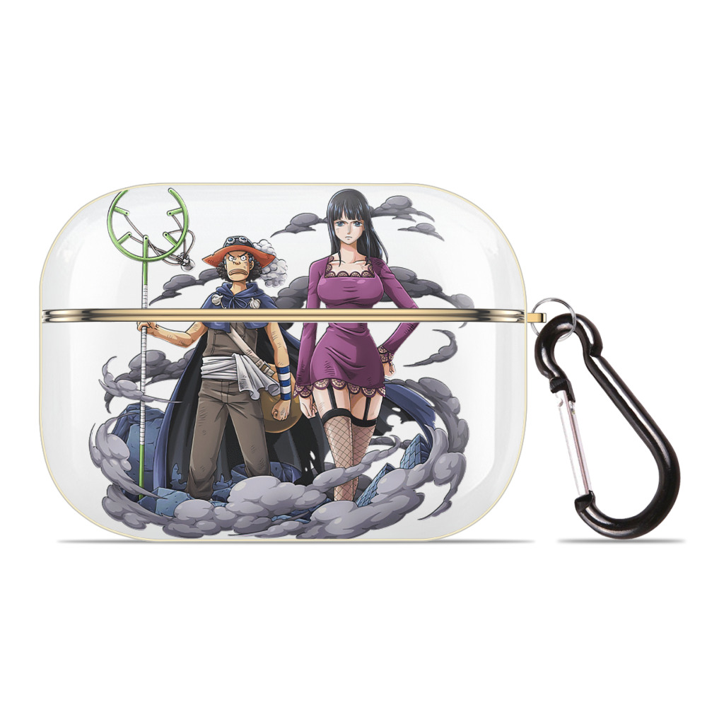 ワンピース ニコ・ロビン ONE PIECE Nico Robin 【AirPods Pro用】ハードシェル保護ケース｜耐衝撃・防指紋・カラビナ付き商品仕様