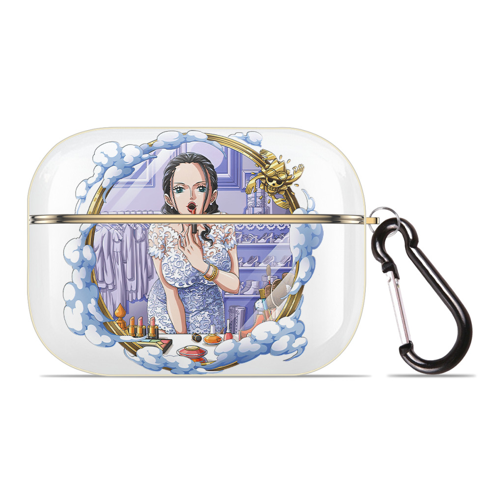 ワンピース ニコ・ロビン ONE PIECE Nico Robin 【AirPods Pro用】ハードシェル保護ケース｜耐衝撃・防指紋・カラビナ付き商品仕様