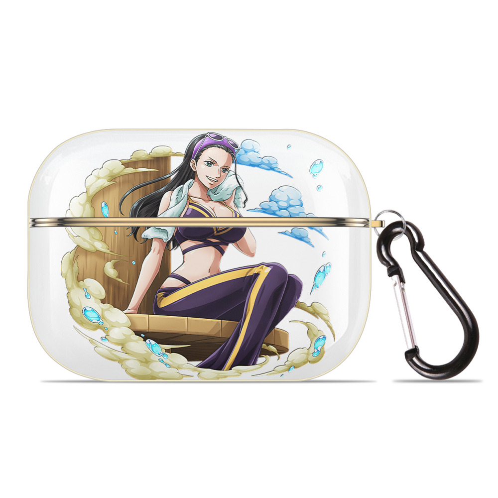 ワンピース ニコ・ロビン ONE PIECE Nico Robin 【AirPods Pro用】ハードシェル保護ケース｜耐衝撃・防指紋・カラビナ付き商品仕様