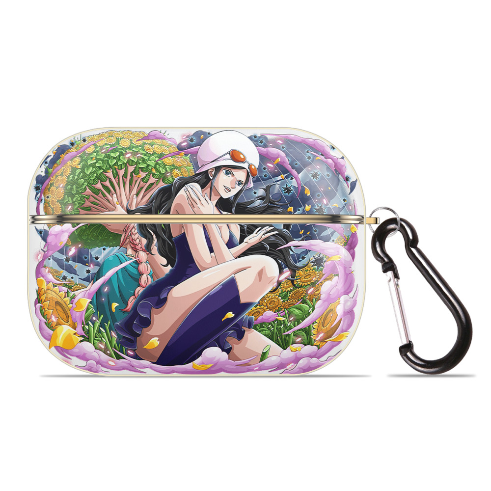 ワンピース ニコ・ロビン ONE PIECE Nico Robin 【AirPods Pro用】ハードシェル保護ケース｜耐衝撃・防指紋・カラビナ付き商品仕様