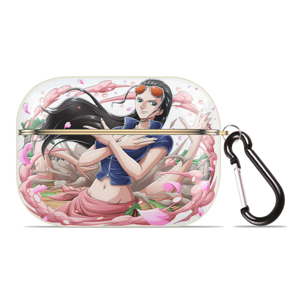 ワンピース ニコ・ロビン ONE PIECE Nico Robin 【AirPods Pro用】ハードシェル保護ケース｜耐衝撃・防指紋・カラビナ付き商品仕様