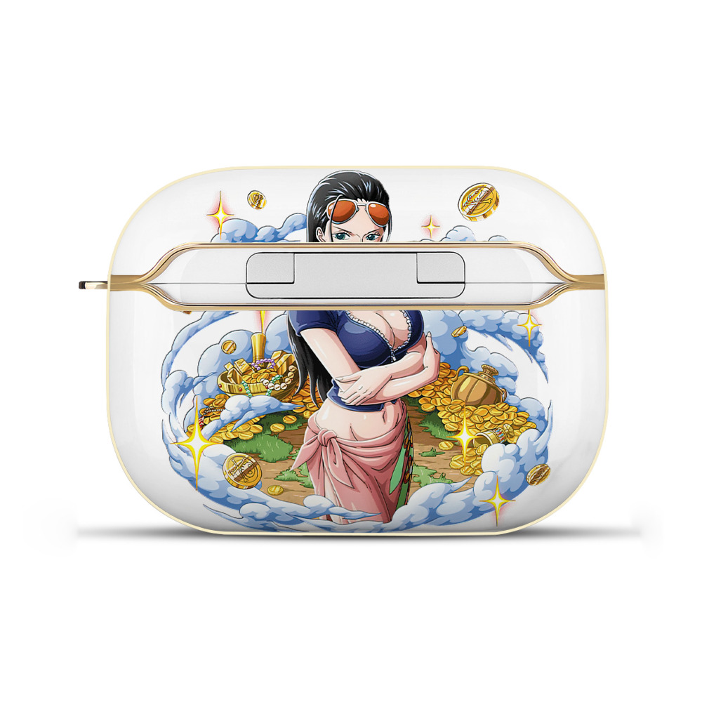 ワンピース ニコ・ロビン ONE PIECE Nico Robin 【AirPods Pro用】ハードシェル保護ケース｜耐衝撃・防指紋・カラビナ付き商品仕様