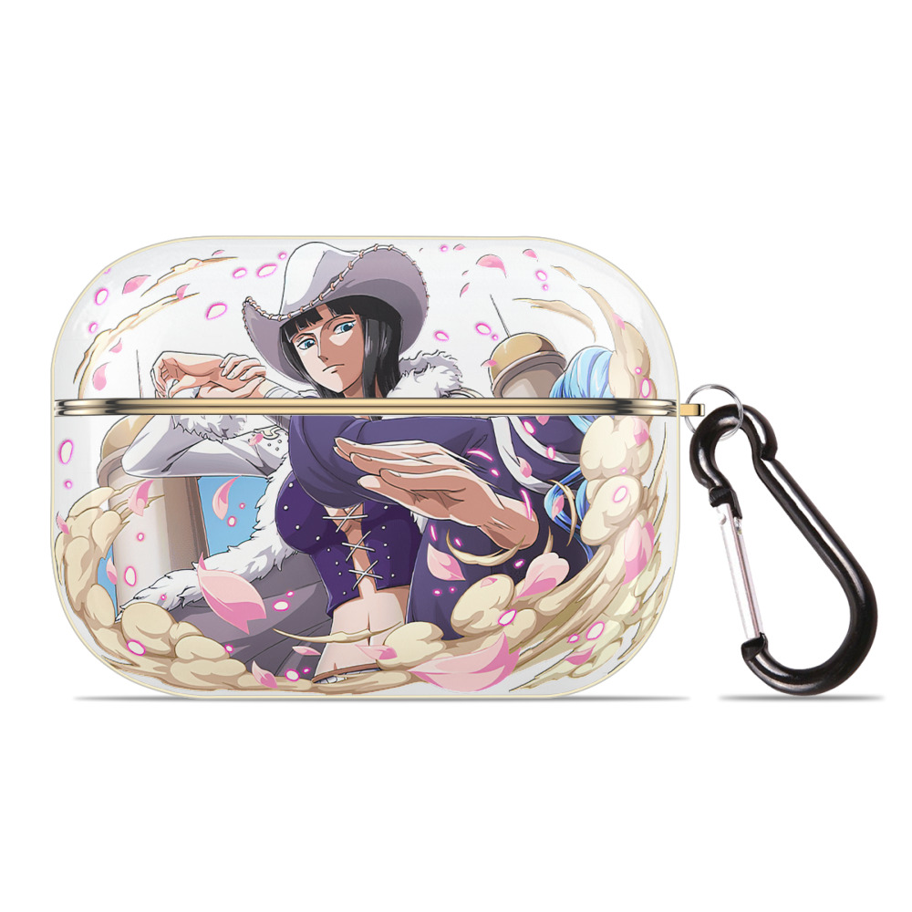 ワンピース ニコ・ロビン ONE PIECE Nico Robin 【AirPods Pro用】ハードシェル保護ケース｜耐衝撃・防指紋・カラビナ付き商品仕様