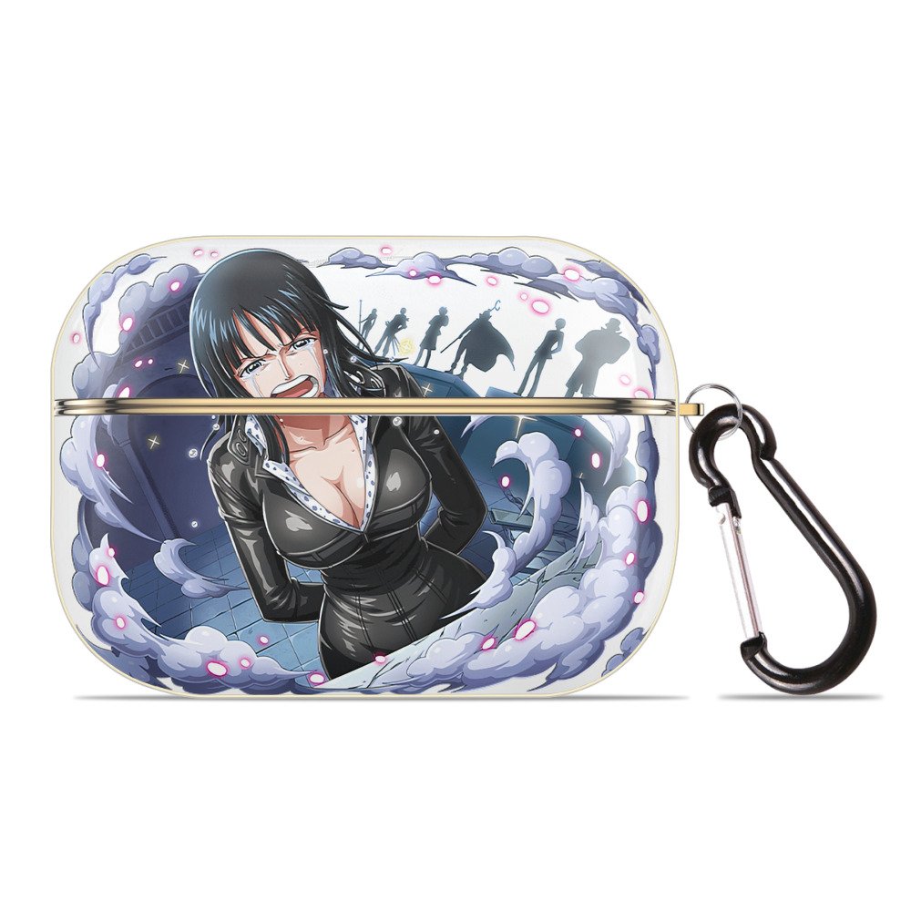 （画像用） ワンピース ニコ・ロビン ONE PIECE Nico Robin 【AirPods Pro用】ハードシェル保護ケース｜耐衝撃・防指紋・カラビナ付き商品仕様
