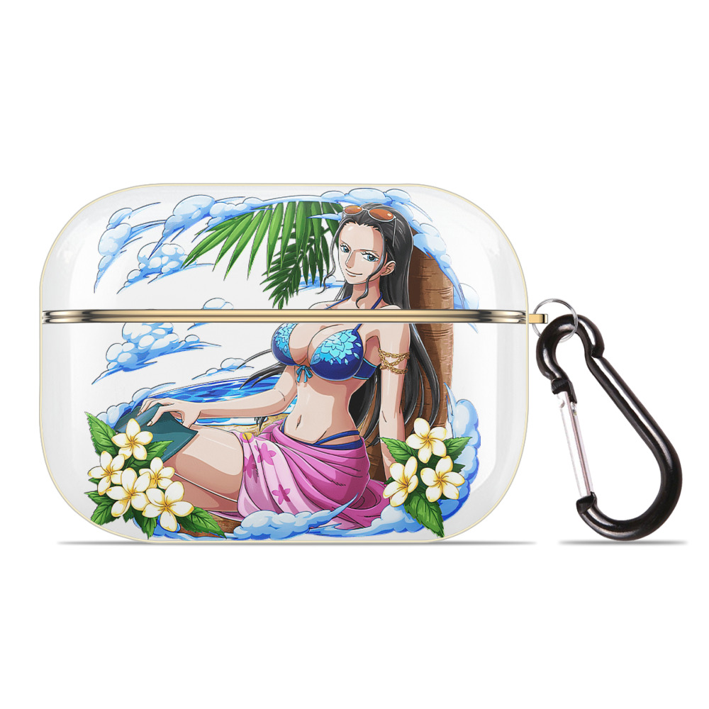 ワンピース ニコ・ロビン ONE PIECE Nico Robin 【AirPods Pro用】ハードシェル保護ケース｜耐衝撃・防指紋・カラビナ付き商品仕様