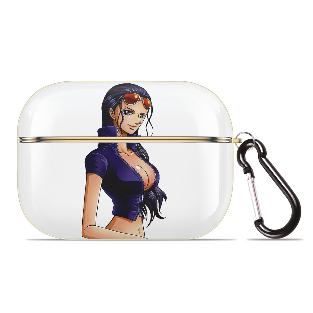 ワンピース ニコ・ロビン ONE PIECE Nico Robin 【AirPods Pro用】ハードシェル保護ケース｜耐衝撃・防指紋・カラビナ付き商品仕様