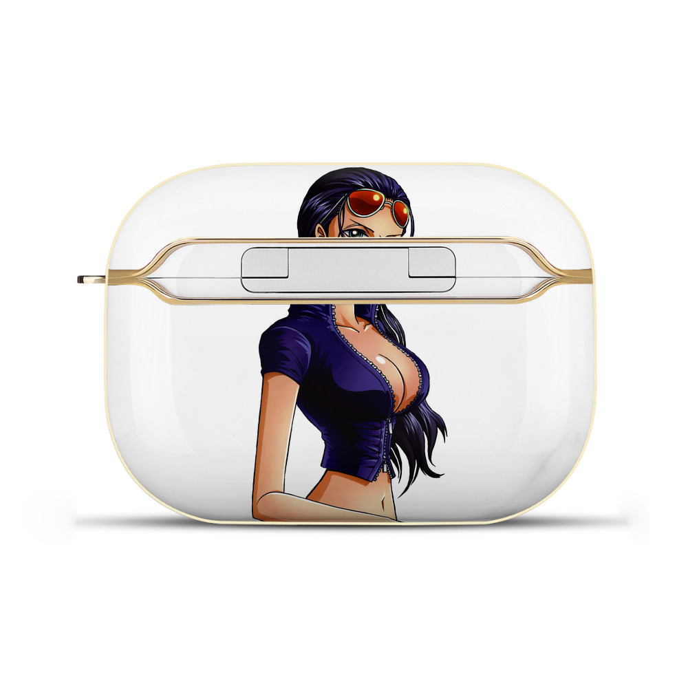 ワンピース ニコ・ロビン ONE PIECE Nico Robin 【AirPods Pro用】ハードシェル保護ケース｜耐衝撃・防指紋・カラビナ付き商品仕様