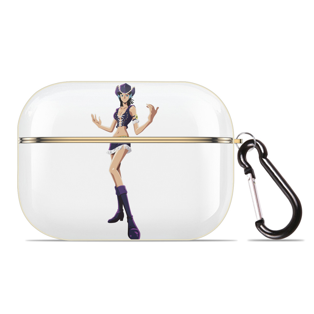 ワンピース ニコ・ロビン ONE PIECE Nico Robin 【AirPods Pro用】ハードシェル保護ケース｜耐衝撃・防指紋・カラビナ付き商品仕様