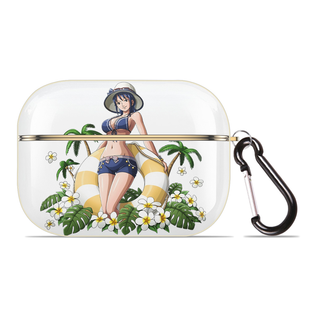 ワンピース ニコ・ロビン ONE PIECE Nico Robin 【AirPods Pro用】ハードシェル保護ケース｜耐衝撃・防指紋・カラビナ付き商品仕様
