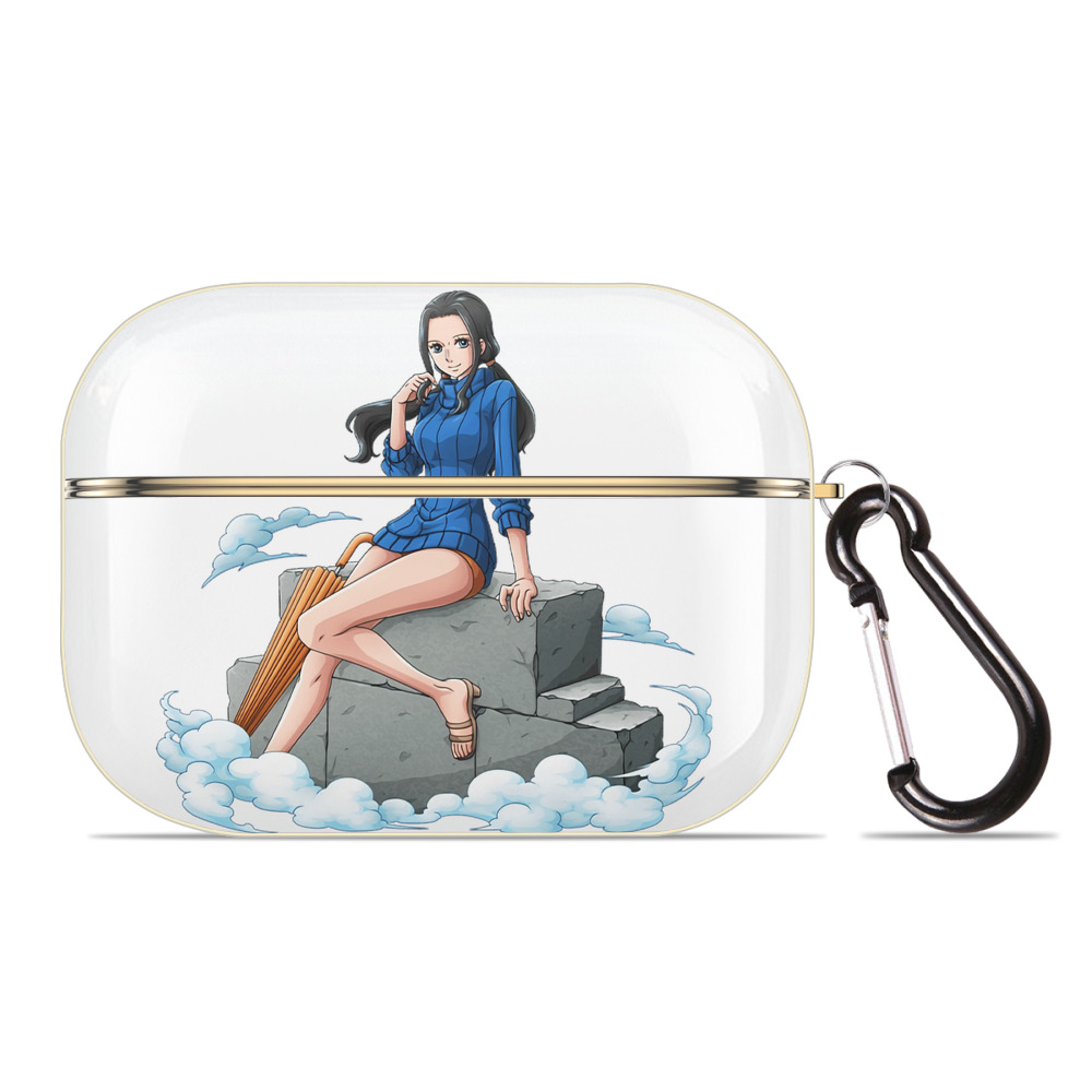 （画像用） ワンピース ニコ・ロビン ONE PIECE Nico Robin 【AirPods Pro用】ハードシェル保護ケース｜耐衝撃・防指紋・カラビナ付き商品仕様