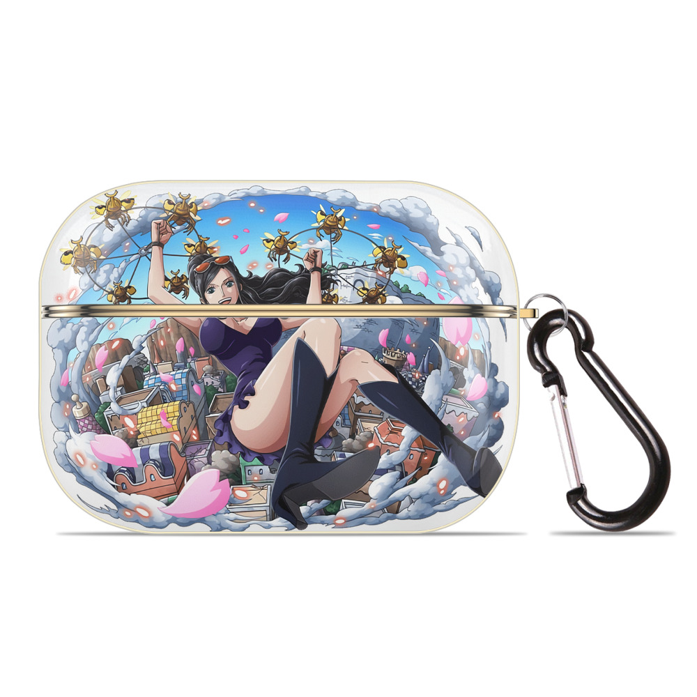 ワンピース ニコ・ロビン ONE PIECE Nico Robin 【AirPods Pro用】ハードシェル保護ケース｜耐衝撃・防指紋・カラビナ付き商品仕様