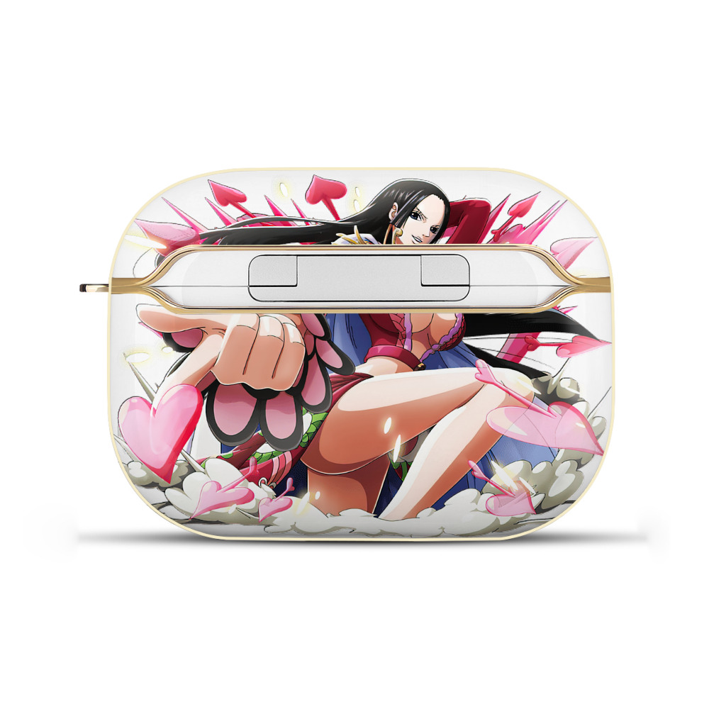 ワンピース ボア・ハンコック ONE PIECE Boa·Hancock 【AirPods Pro用】ハードシェル保護ケース｜耐衝撃・防指紋・カラビナ付き商品仕様