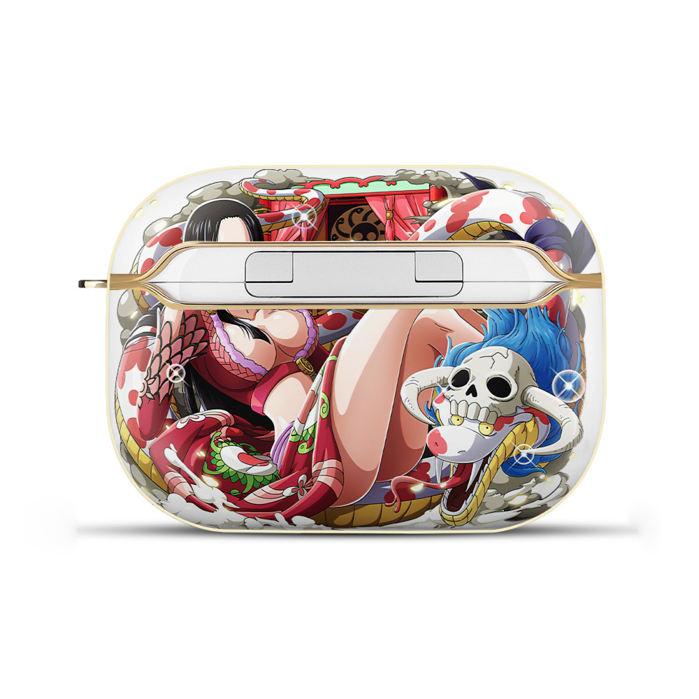 ワンピース ボア・ハンコック ONE PIECE Boa·Hancock 【AirPods Pro用】ハードシェル保護ケース｜耐衝撃・防指紋・カラビナ付き商品仕様
