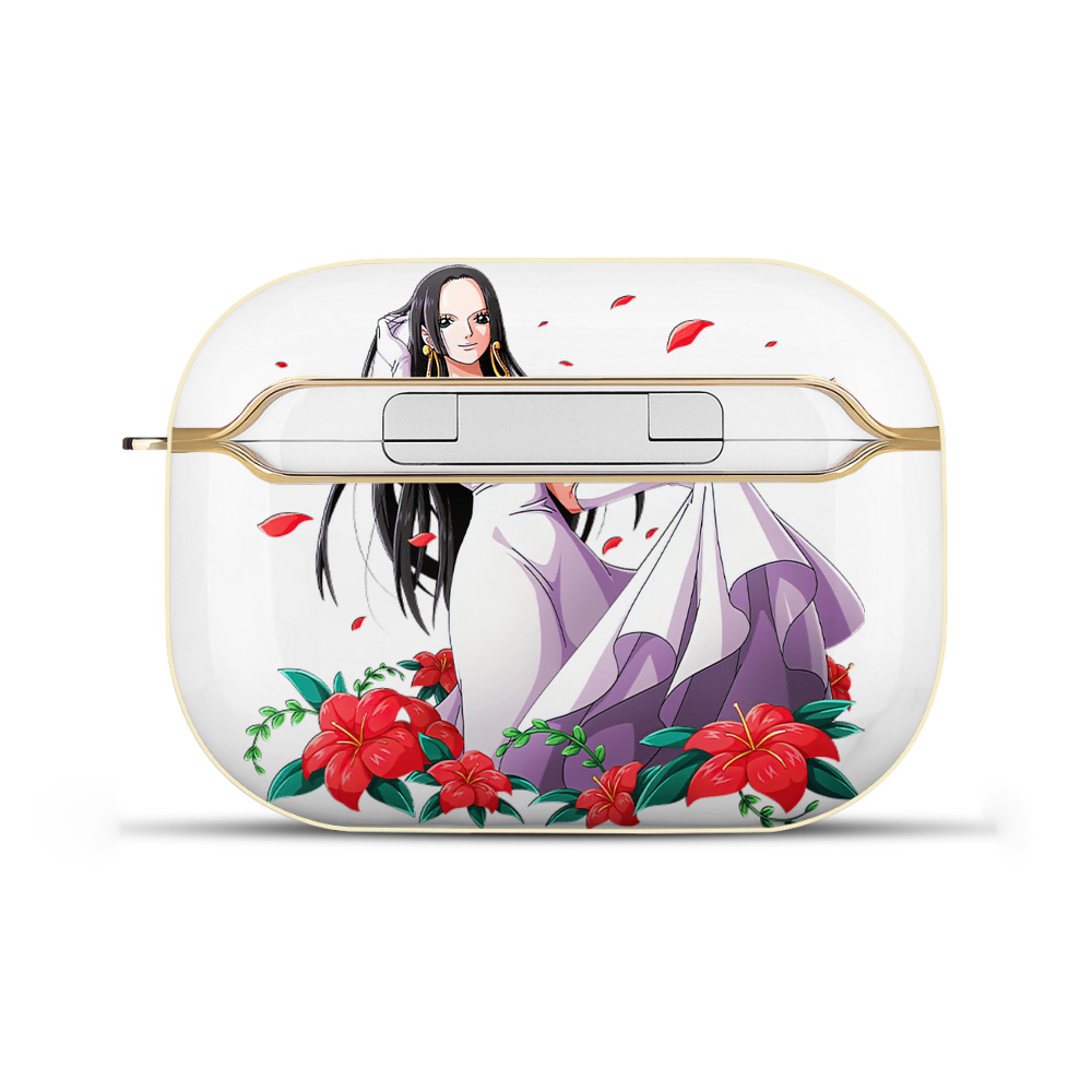 ワンピース ボア・ハンコック ONE PIECE Boa·Hancock 【AirPods Pro用】ハードシェル保護ケース｜耐衝撃・防指紋・カラビナ付き商品仕様