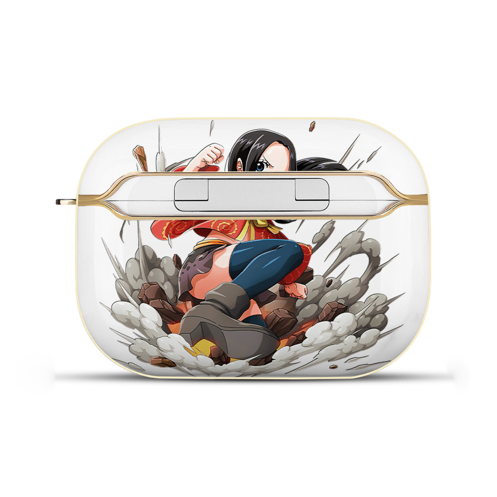 ワンピース ボア・ハンコック ONE PIECE Boa·Hancock 【AirPods Pro用】ハードシェル保護ケース｜耐衝撃・防指紋・カラビナ付き商品仕様