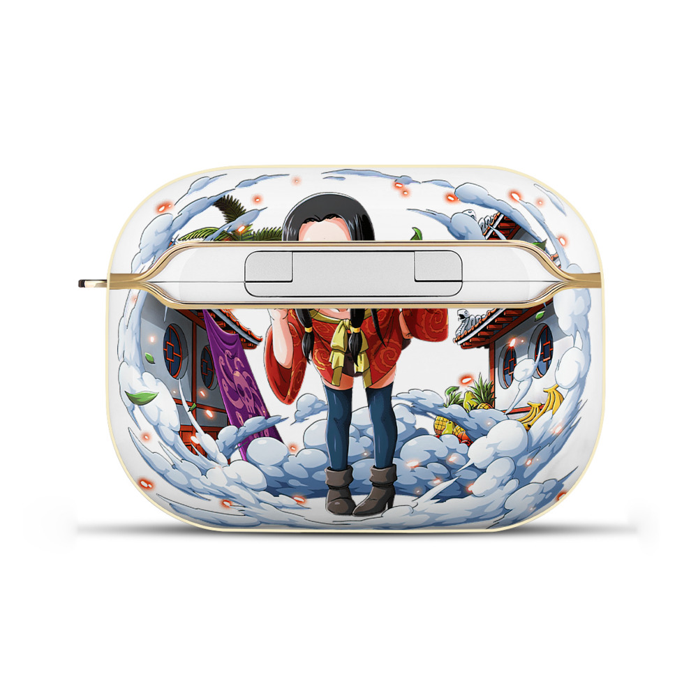 ワンピース ボア・ハンコック ONE PIECE Boa·Hancock 【AirPods Pro用】ハードシェル保護ケース｜耐衝撃・防指紋・カラビナ付き商品仕様