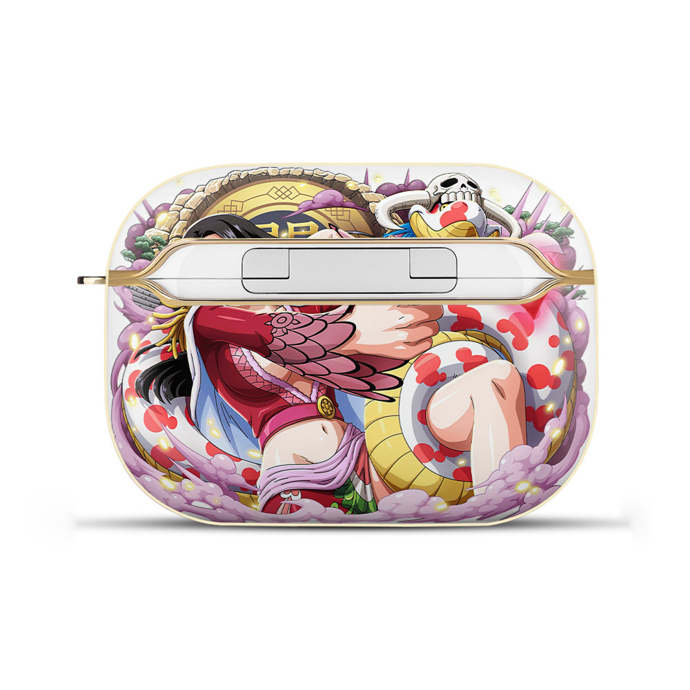 ワンピース ボア・ハンコック ONE PIECE Boa·Hancock 【AirPods Pro用】ハードシェル保護ケース｜耐衝撃・防指紋・カラビナ付き商品仕様