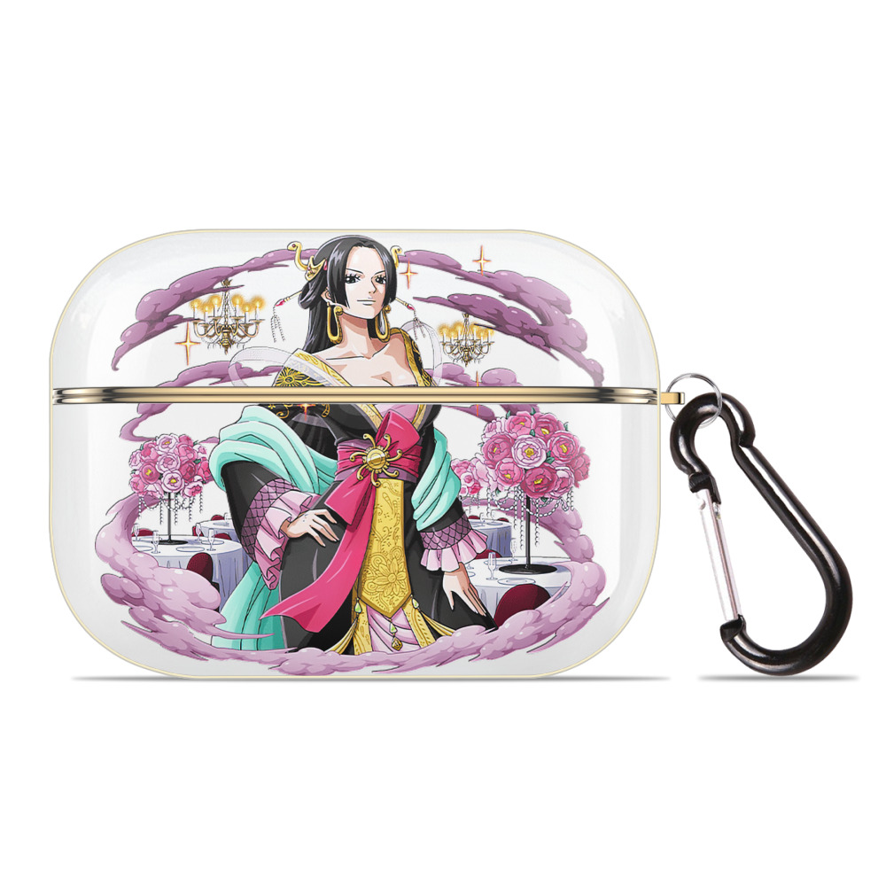 （画像用） ワンピース ボア・ハンコック ONE PIECE Boa·Hancock 【AirPods Pro用】ハードシェル保護ケース｜耐衝撃・防指紋・カラビナ付き商品仕様