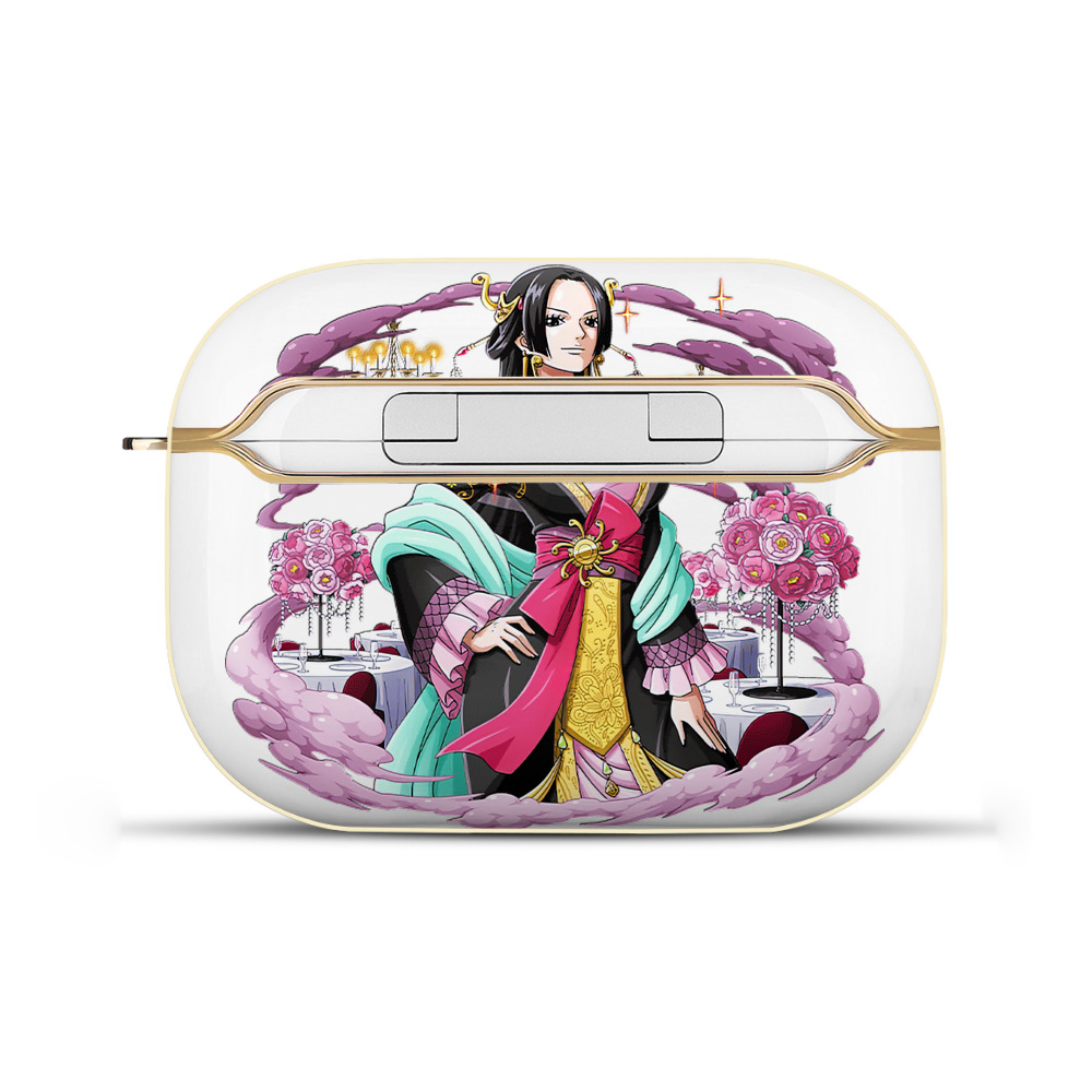 ワンピース ボア・ハンコック ONE PIECE Boa·Hancock 【AirPods Pro用】ハードシェル保護ケース｜耐衝撃・防指紋・カラビナ付き商品仕様