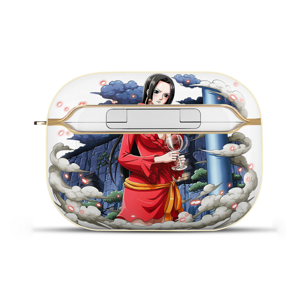 ワンピース ボア・ハンコック ONE PIECE Boa·Hancock 【AirPods Pro用】ハードシェル保護ケース｜耐衝撃・防指紋・カラビナ付き商品仕様
