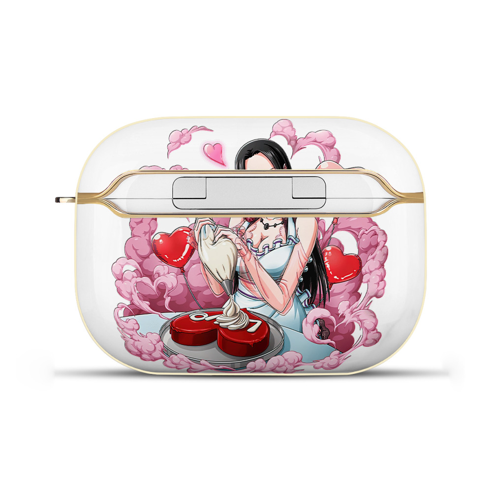 ワンピース ボア・ハンコック ONE PIECE Boa·Hancock 【AirPods Pro用】ハードシェル保護ケース｜耐衝撃・防指紋・カラビナ付き商品仕様